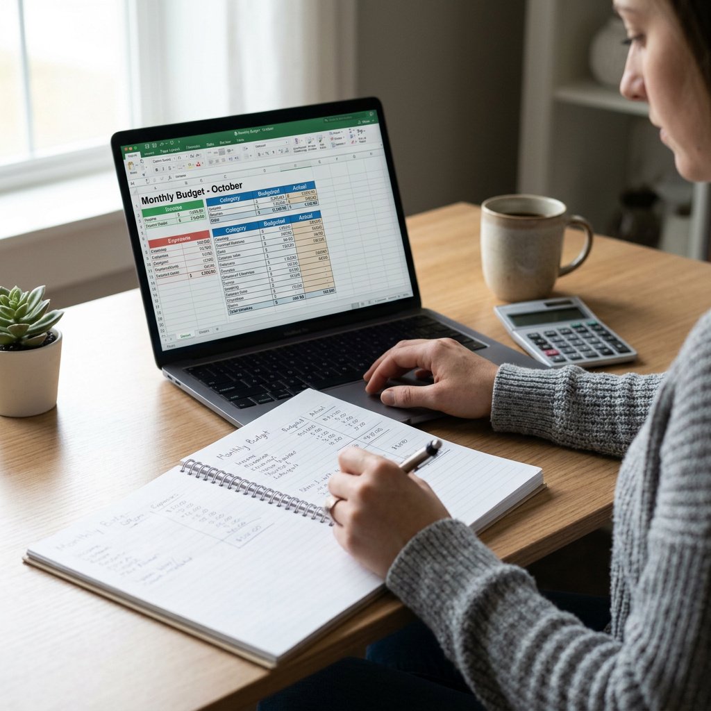 We help you track your budget